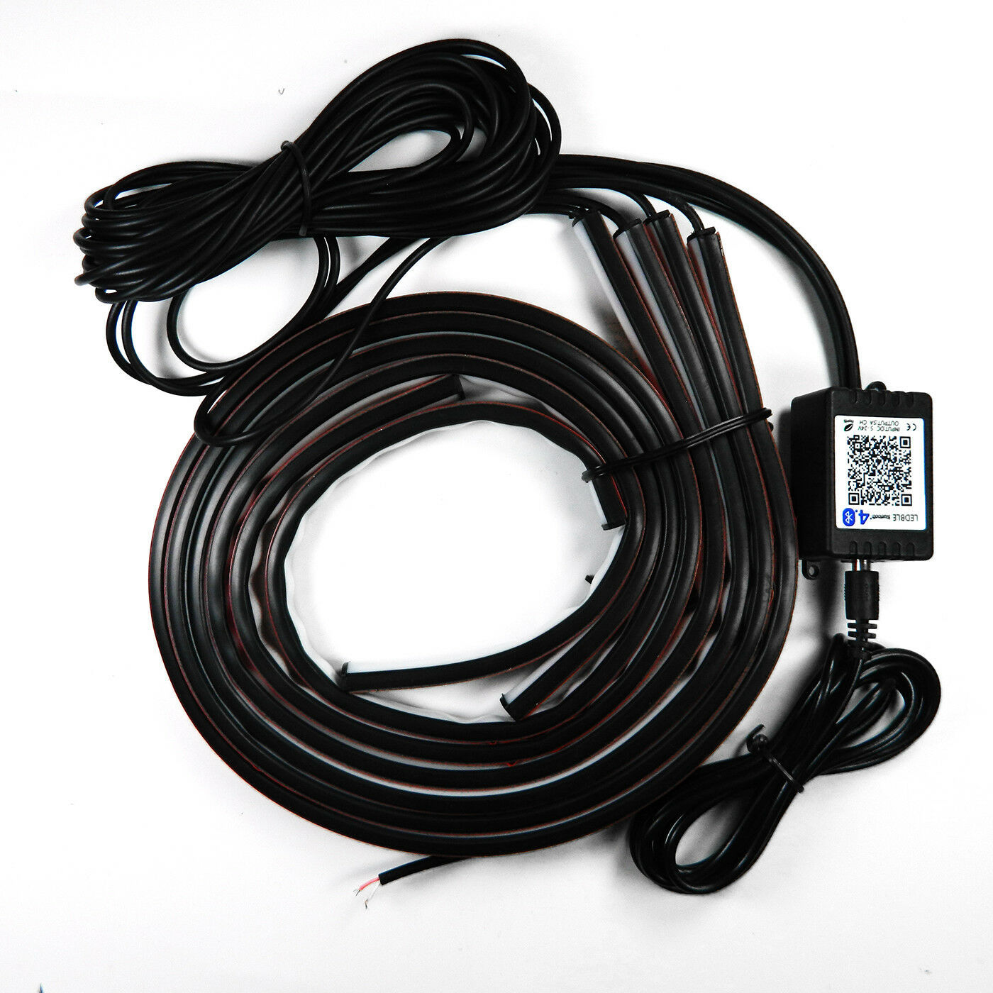 lámpara de chasis de automóvil corriente lámpara de caballo decoración luz de atmósfera led chasis de neón aplicación de control de APP