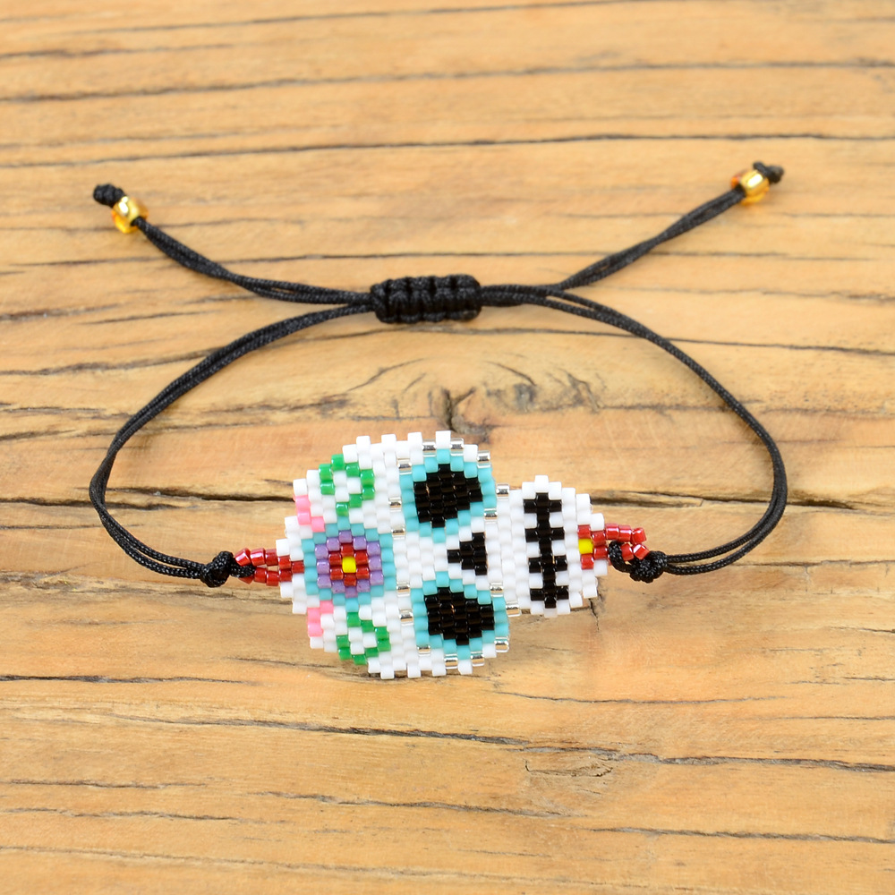 Fashion Bracelet Natural Shell Miyuki Rice Beads Woven Eyes Ethnic Style Handmade Jewelry Wholesale Nihaojewelry display picture 4