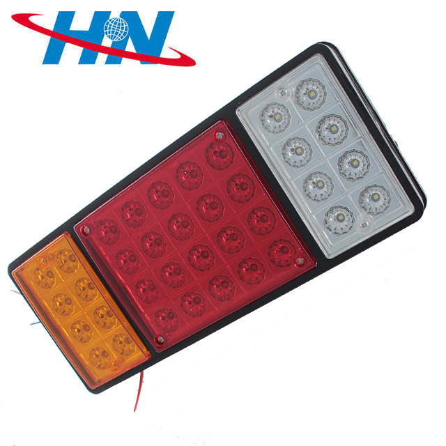 24V camión bomba camión impermeable durable luz de freno luz lateral trasera montaje