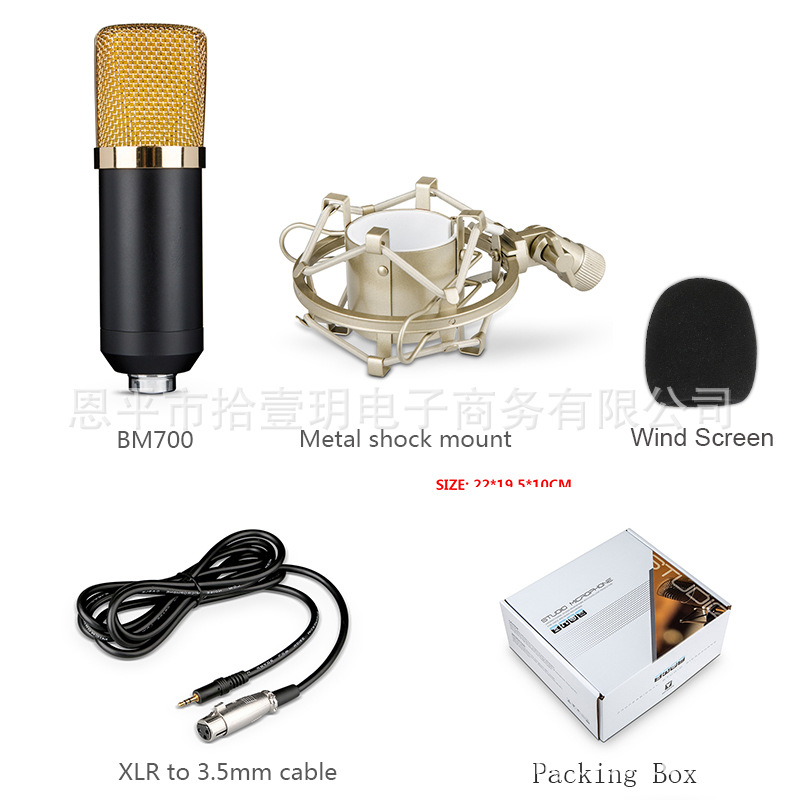 BM700 condenser microphone mobile phone...