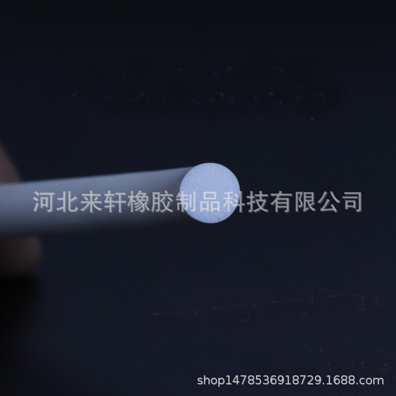 硅胶发泡圆条/ 真空吸盘密封条/发泡硅胶密封条 1/2/3/4/5/8/10mm