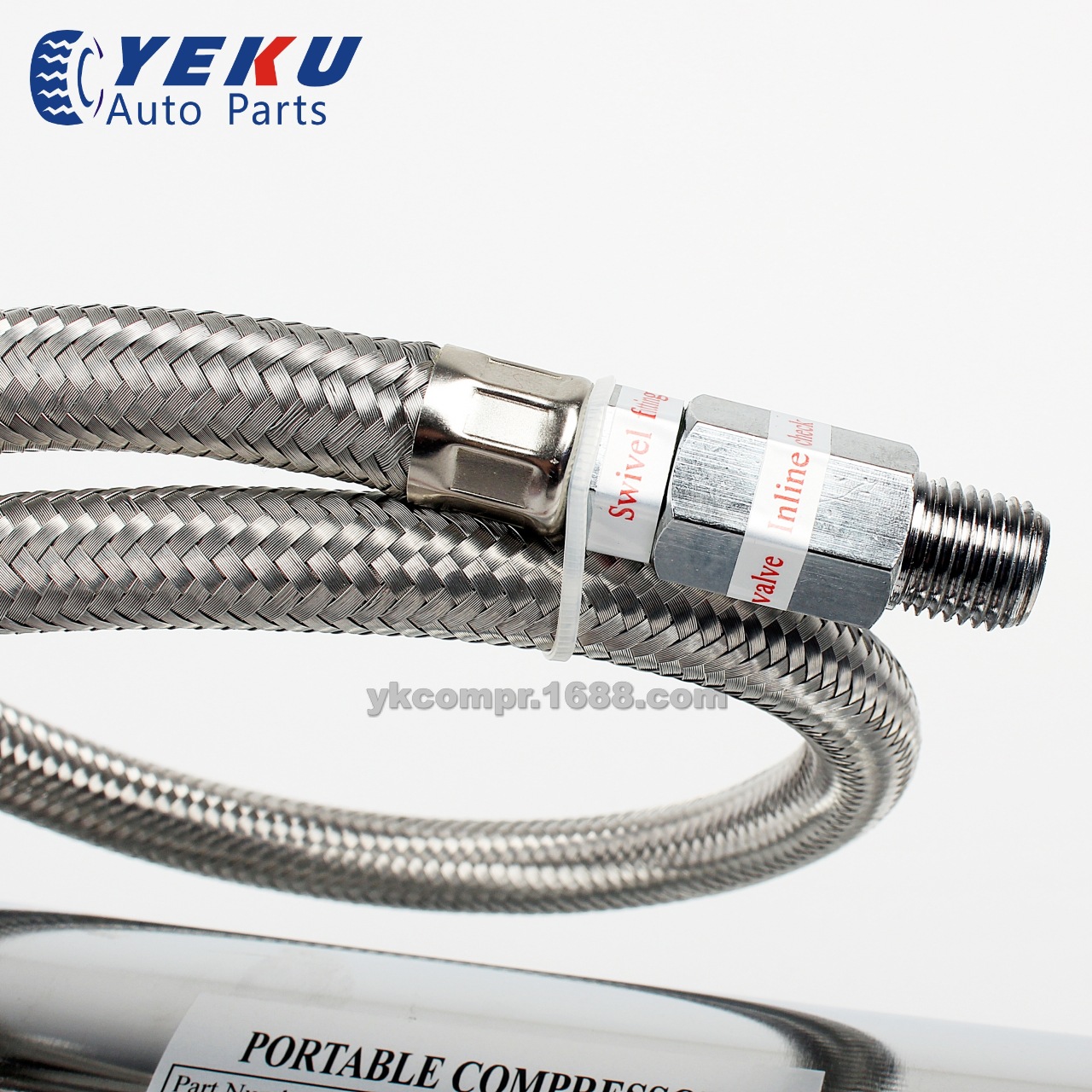 12V200PSI车载气泵高流量高性能改装气泵