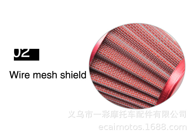 Off-road Motorcycle Modified Large Flow Air Intake Mushroom Head 35mm 42mm 50mm 55mm Air Filter