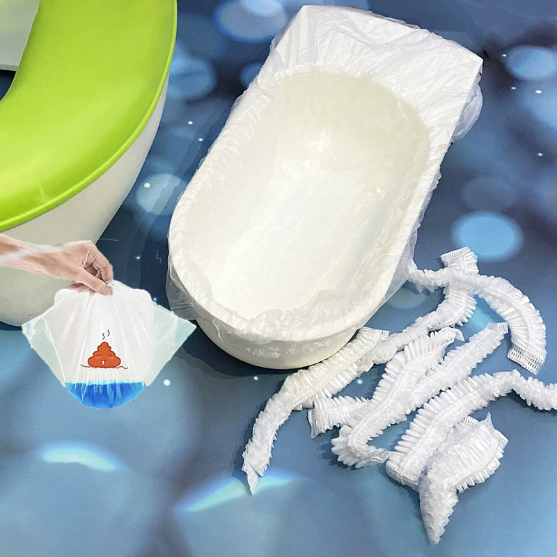 Ребенок ребенок туалет может быть установлен пластиковый мешок для мусора poop мешок одноразовый детский туалет чистящий мешок