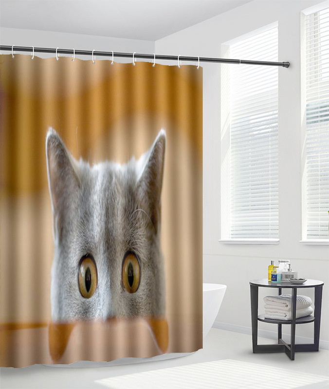 Supply e-commerce cross-border manufacturers spot shower curtain bath towel bathroom toilet mat carpet set a generation of hair