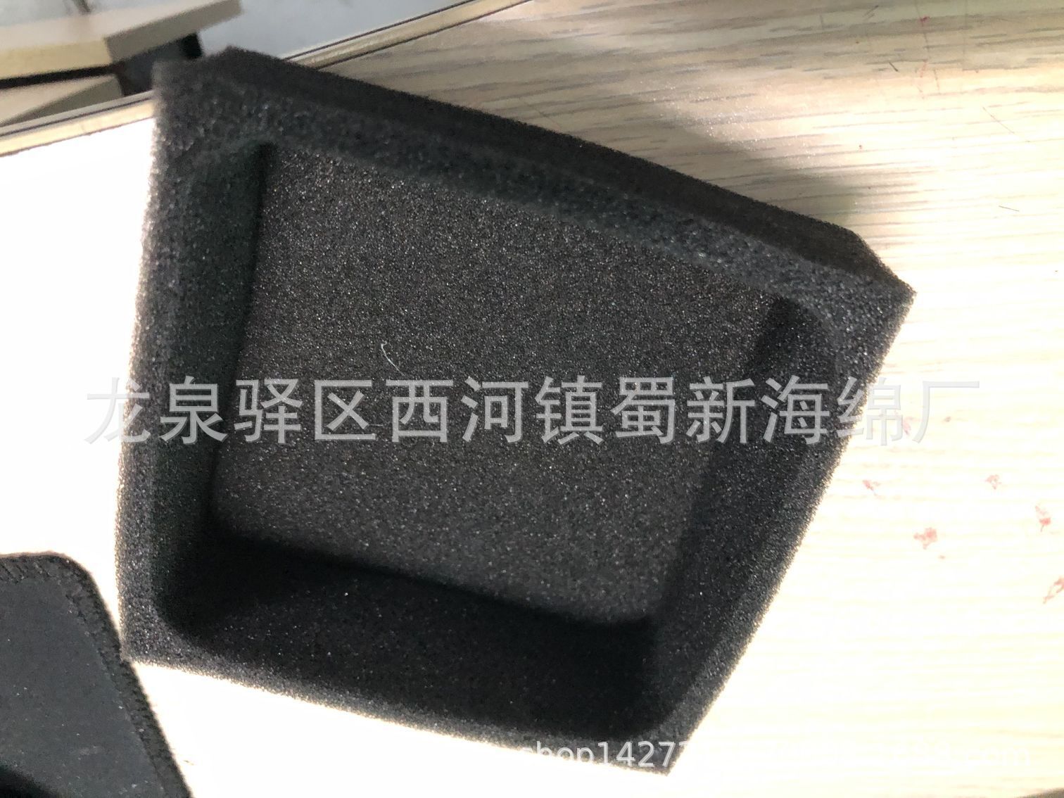 厂家直销黑色海绵成型仪器零部件海绵黑色海绵/异形成型海绵