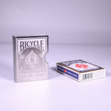 单车牌夹 Bicycle牌夹 不锈钢 近景魔术 魔术道具 魔术玩具批发
