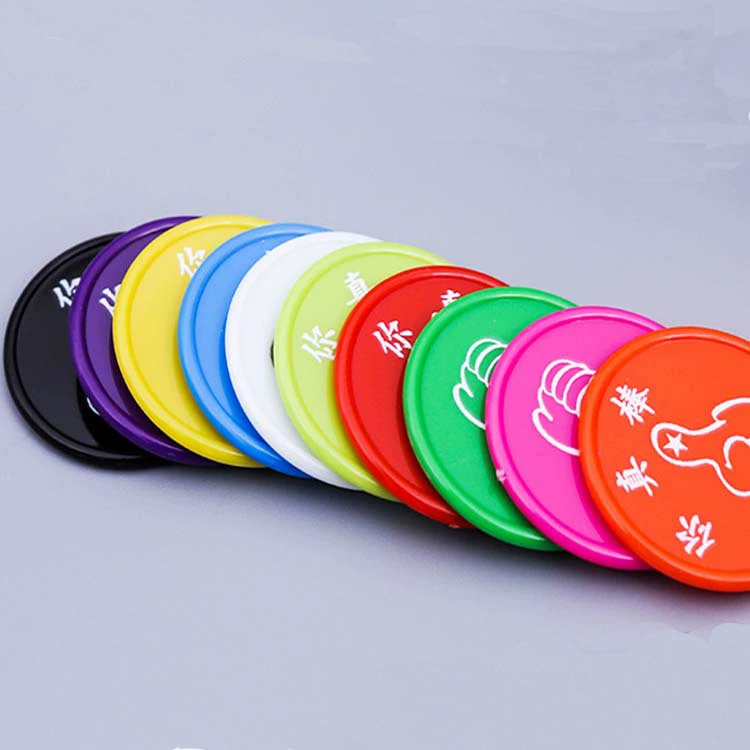 Пластиковая монета игровая монета оптом круглый детский сад награда монета учебное заведение монета оптом