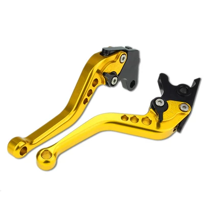 Brake Lever — Motorcycle Safety Supplies - short-147-golden-black-dot