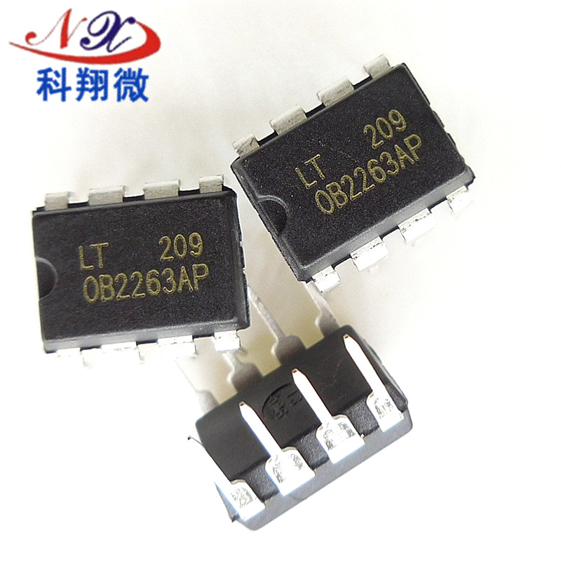 昂宝代理 OB2263AP DIP8 OB2263MP sot23-6驱动IC芯片 免费试样