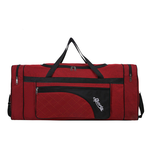 Large-capacity portable travel bag luggage bag with foldable waterproof moving for blankets and clothes