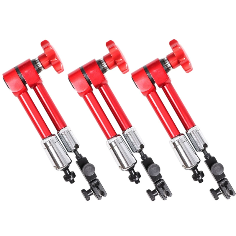 Универсальные аксессуары для измерительных приборов: магнитная гидравлическая удлинительная магнитная стойка, соединительный шток для индикатора часового типа, механический шток для больших циферблатов, большая циферблатная пластина