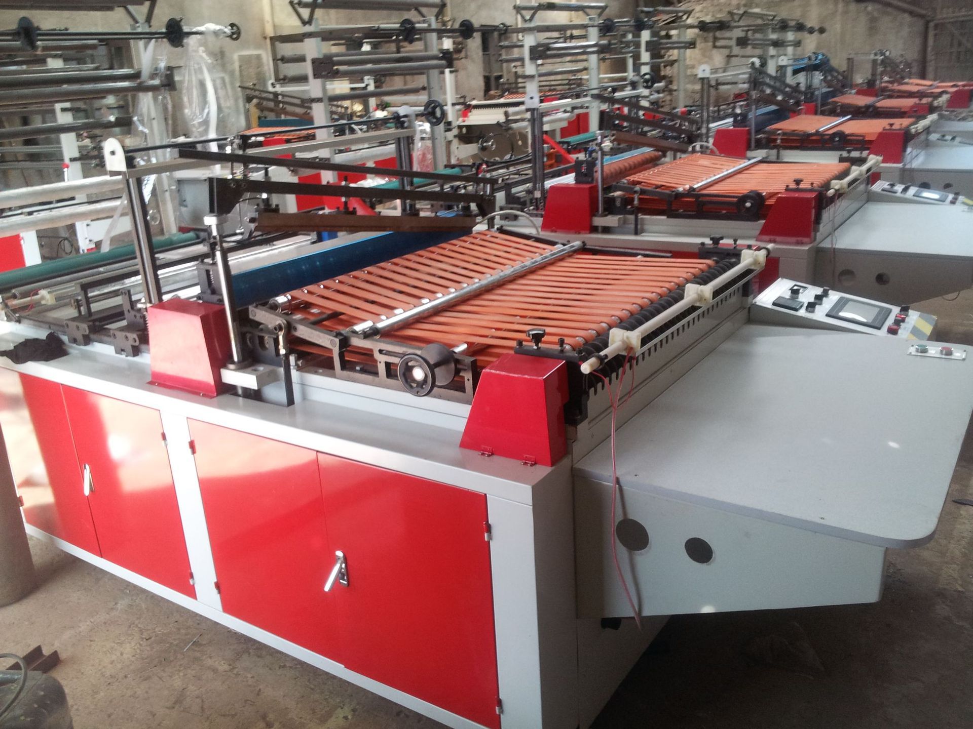 供应热切边封制袋机边封机，边封制袋机塑料袋