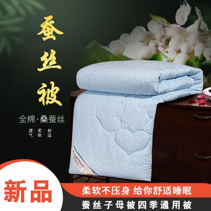 主播帶貨定制蠶絲被夏被夏涼被空調被會銷禮品被春秋冬被雙人被子