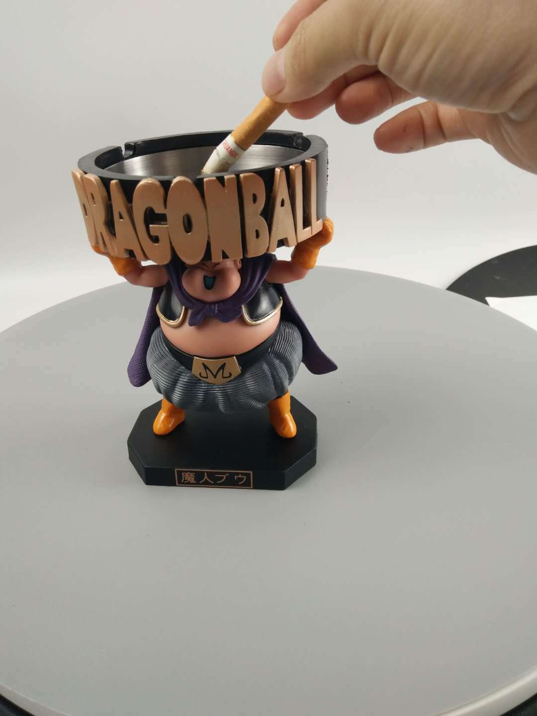 new pattern Hand to do animation Dragon Ball Majin Chubby Buu  ashtray box-packed Decoration Model