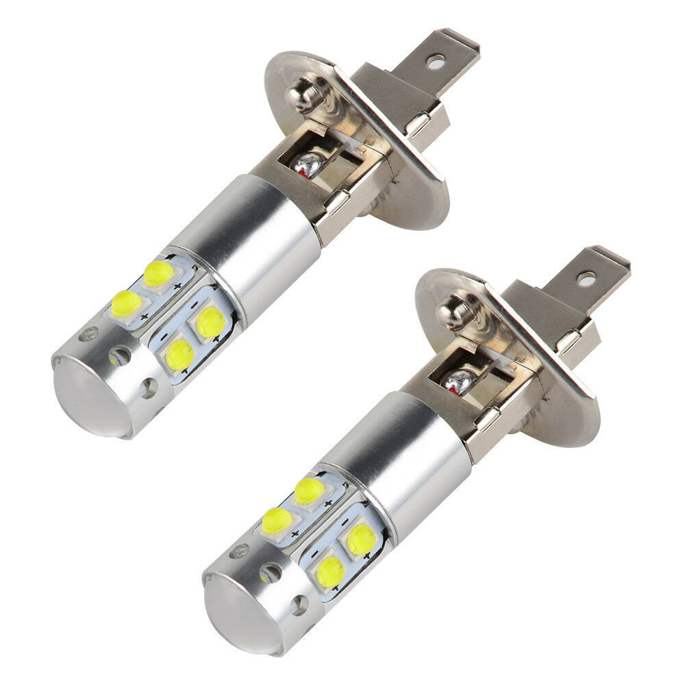 Luz de niebla de automóvil de alto brillo H1 50W 10LED 50W lámpara de niebla 100W H1 faro