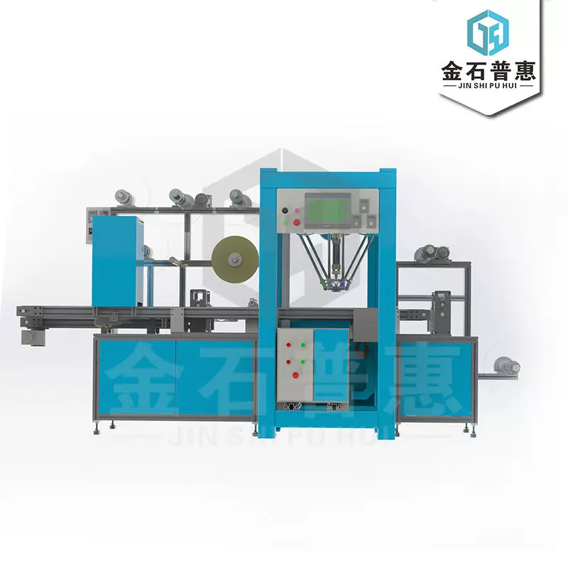 非标定制 智能药贴生产线 视觉检测工业机器人 自动药贴设备