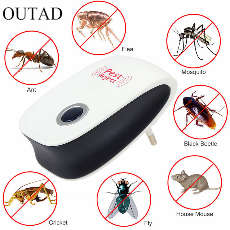 EU US Plug Electronic Cat Ultrasonic Ant...