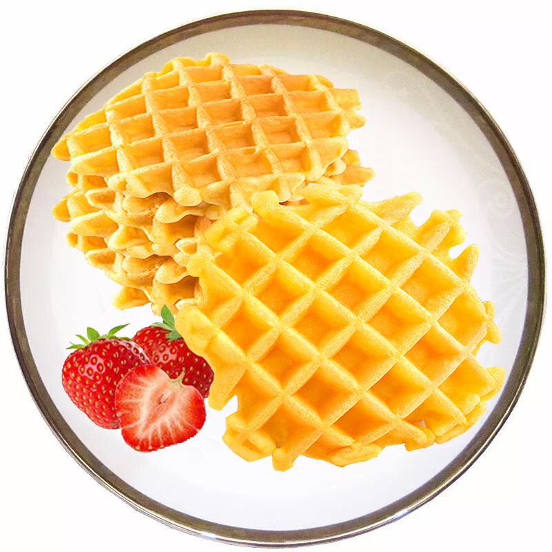 禧味华夫饼原味早餐鸡蛋手撕面包饼干传统糕点小零食4斤装格子饼