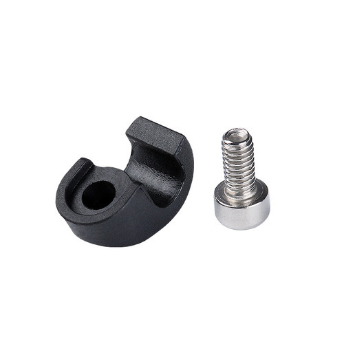BOLANY Bicycle Plastic C-Type Clamp U-Type Crossing Bracket Mountain Bike Shifter Hose Brake Hose Clip