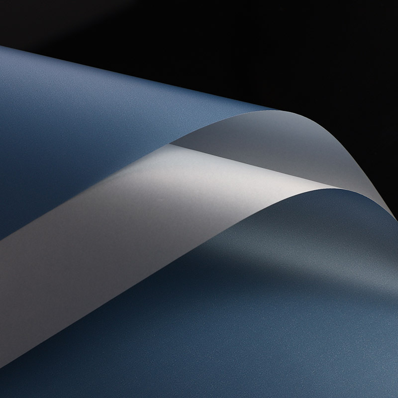 Papel de embalaje de flores brillantes de metal liziran papel de regalo de dos colores papel de embalaje de flores de papel de cartón al por mayor