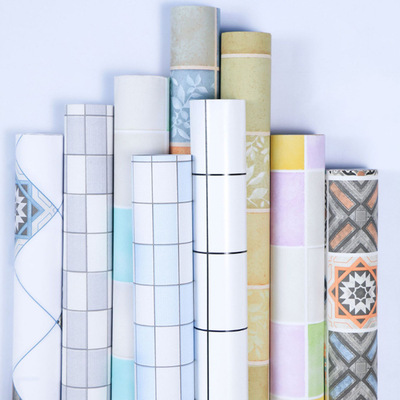 浴室防水贴纸瓷砖贴卫生间厕所洗手间墙纸厨房防油贴加厚自粘墙贴|ms