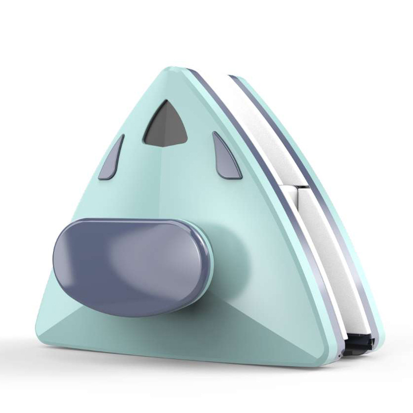 Hollow glass triangular window cleaner, magnetic double-sided glass cleaner, double-layer glass cleaner, glass cleaning tool detail image 7