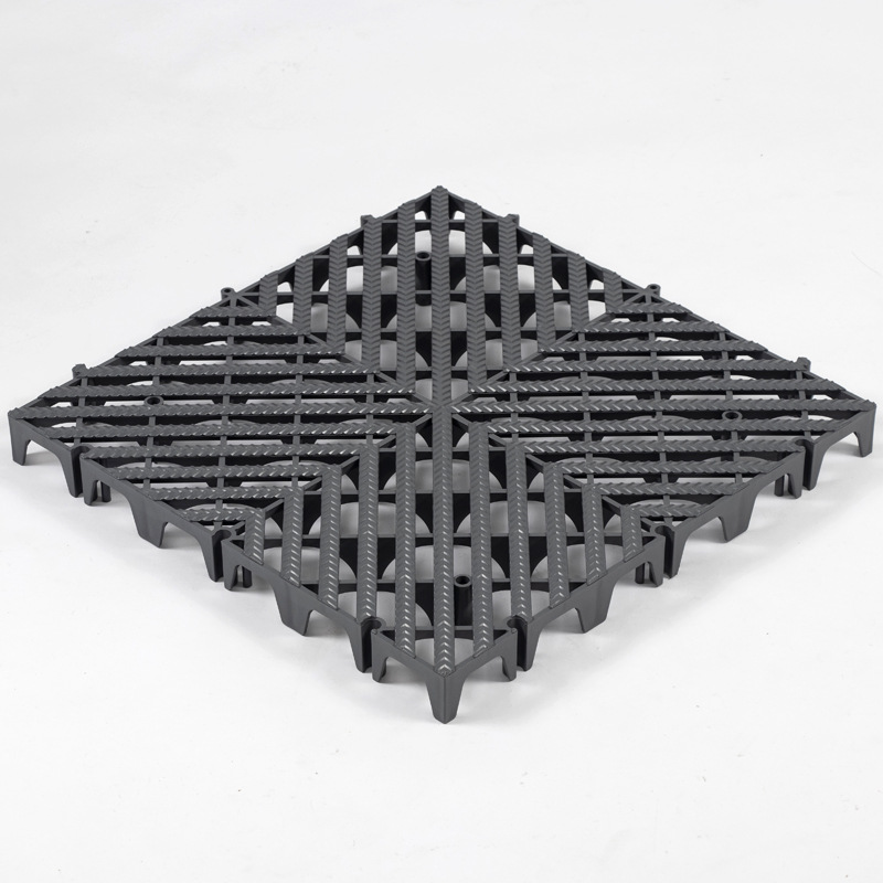 Rejilla para Piso de Lavadero de Autos, 4 cm, Patrón de Dragón, Rejilla de Drenaje sin Excavación, Tapete de Piso de Plástico Encastrable, Rejilla