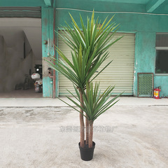 廠家直銷 仿真植物盆栽龍血劍蘭 室內外盆景綠植擺件劍麻量大從優