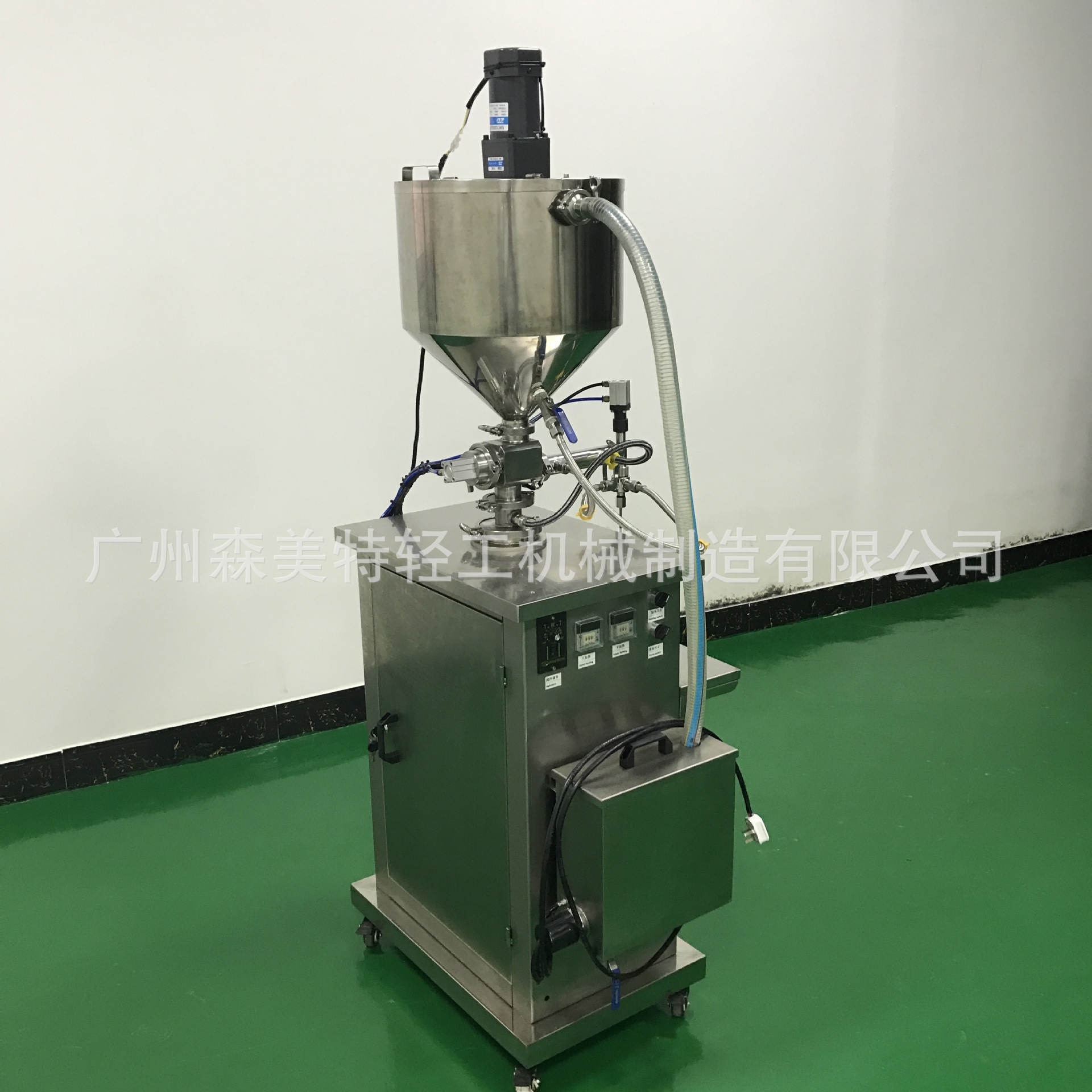 化妆品 食品 化工类冷凝固产品恒温搅拌灌装机 膏液加热灌装机