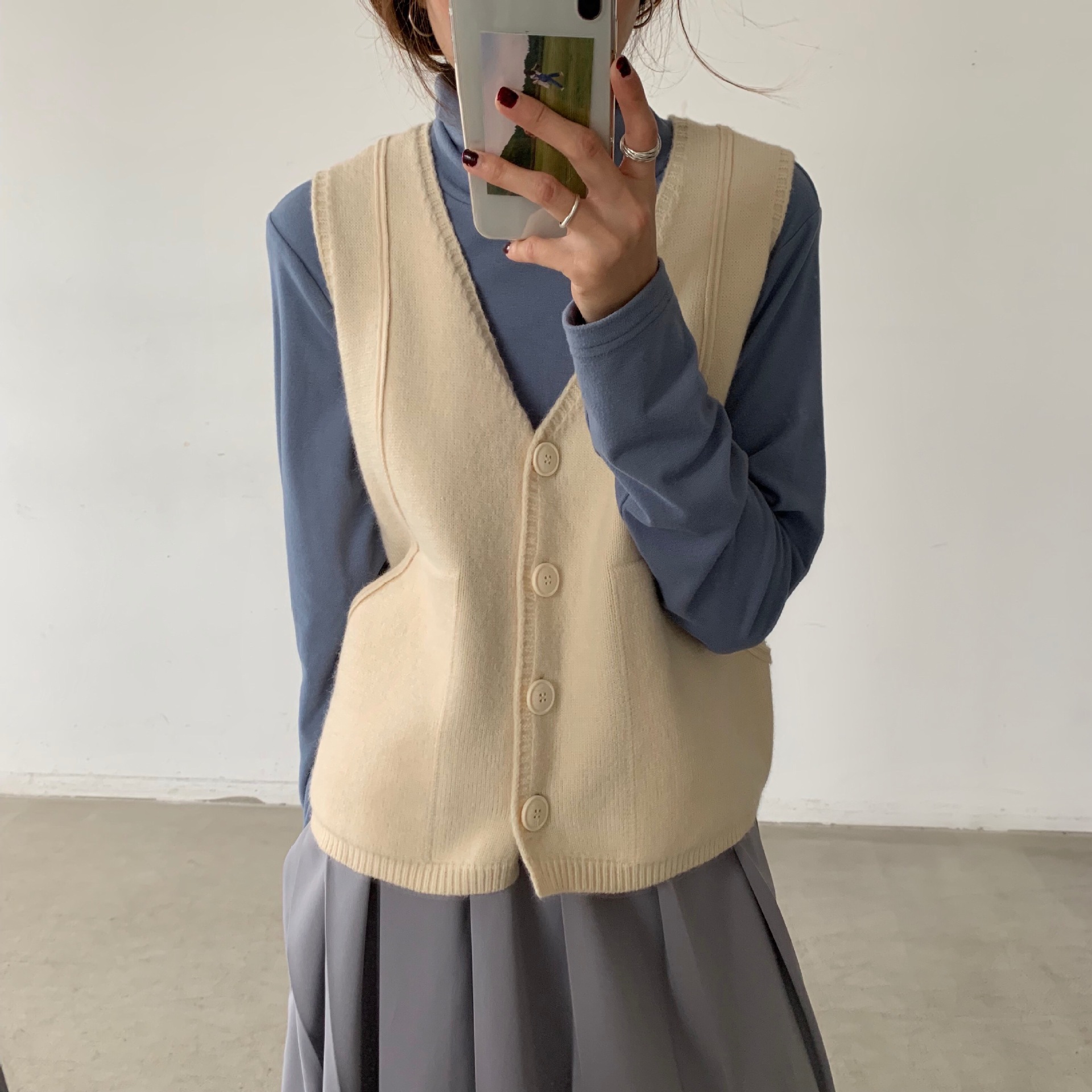 Gilet femme en tricot - Ref 3434734 Image 43