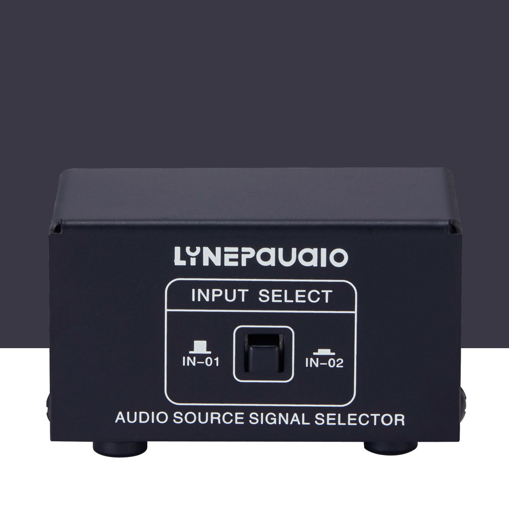2 en 1 o 1 en 2 salida de audio fuente de selección de señal Switcher auriculares altavoz Switcher salida sin pérdida