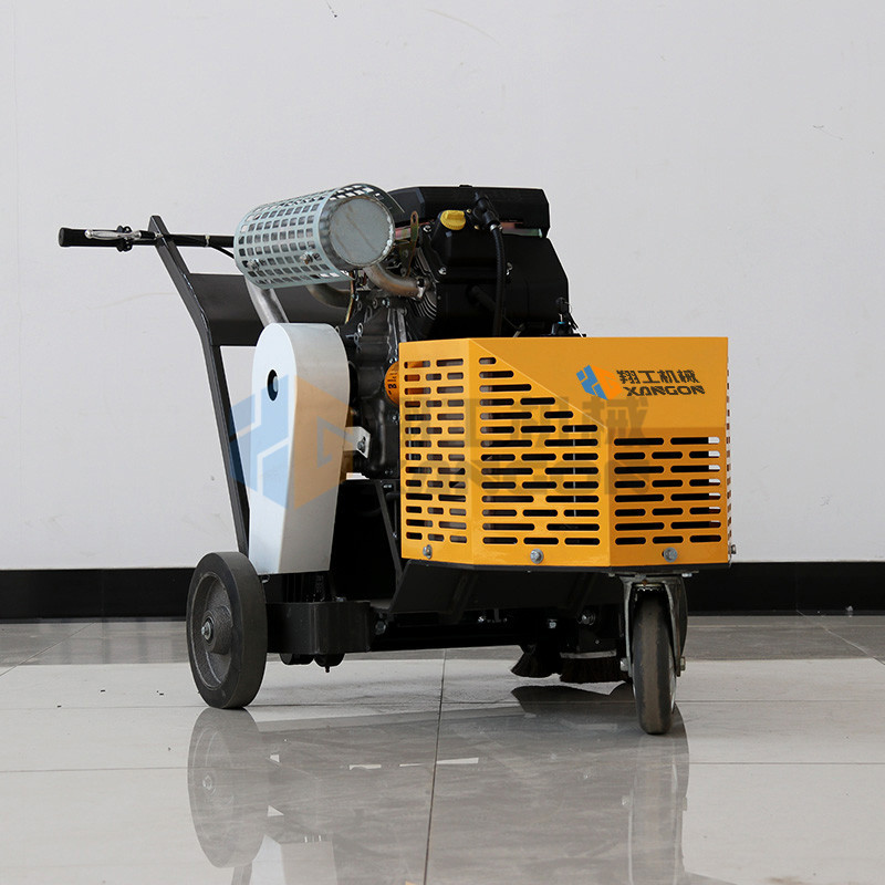 手推式沥青水泥路面开槽机路面裂缝扩缝切槽机公路裂缝打宽机