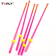 Cross-border winter fishing blade rod tip, red fishing rod extension, ice fishing line threading equipment fishing tackle wholesale