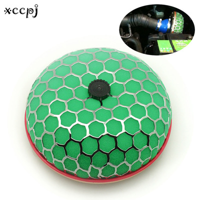 HK汽车改装高流量空气滤清器80mm蘑菇头冬菇头海绵过滤器|ru