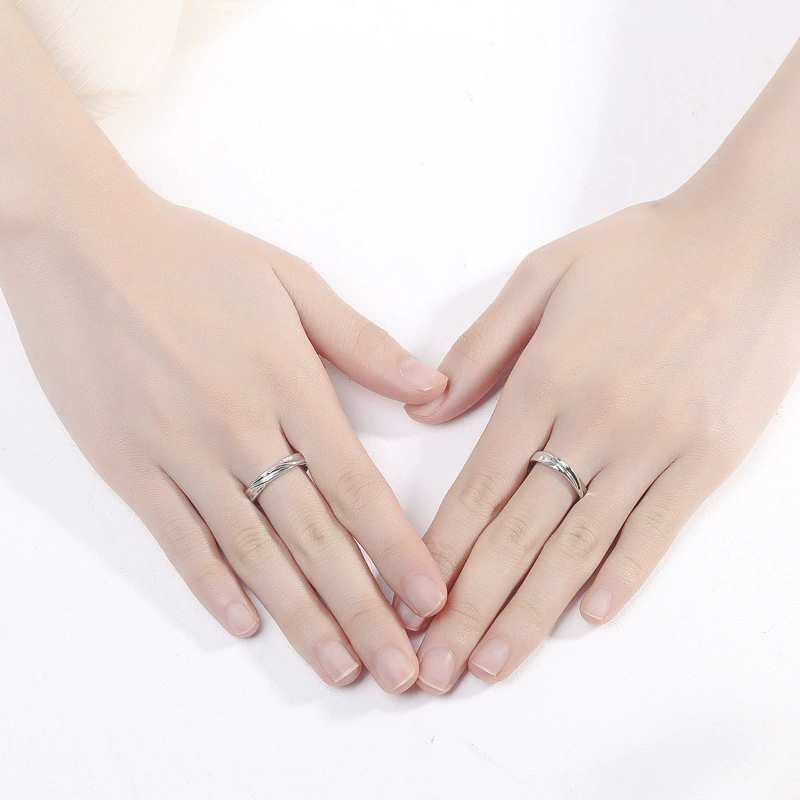 Ring, diamond jewelry, Korean style, simple and elegant design, for beloved