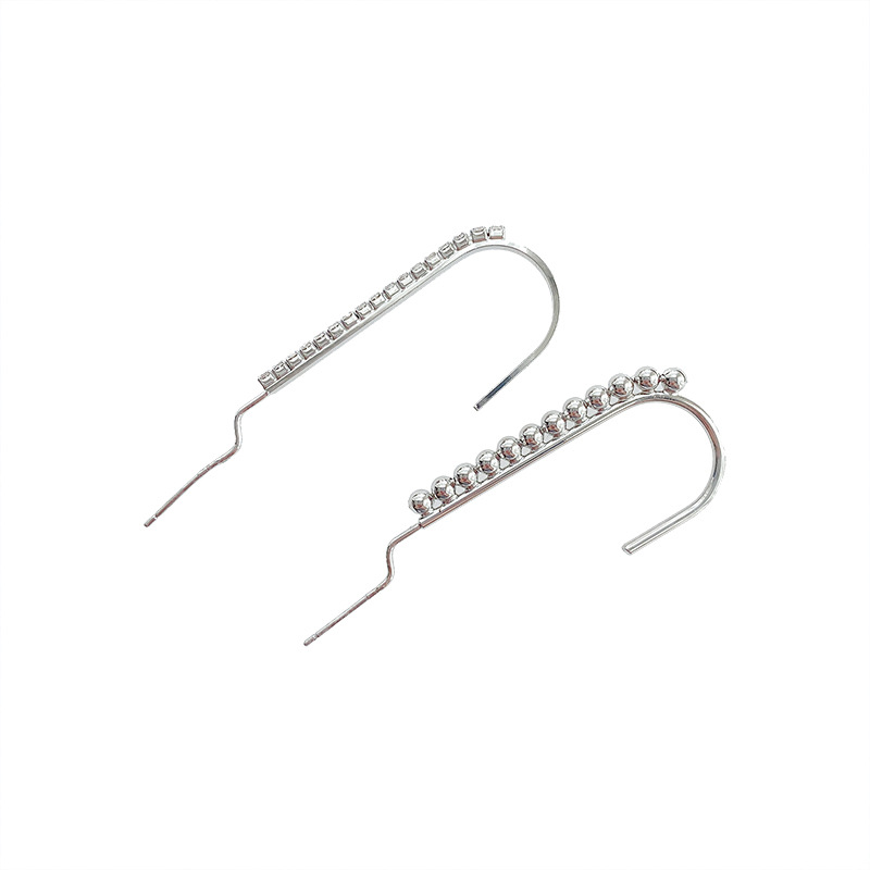 Silver Needle New Trendy Integrated Earrings display picture 2