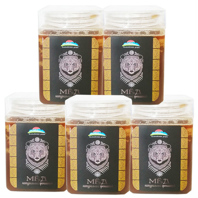 阿爾辰晞牌 荞麥蜂蜜 500g/瓶 俄羅斯原裝進口 蜂蜜