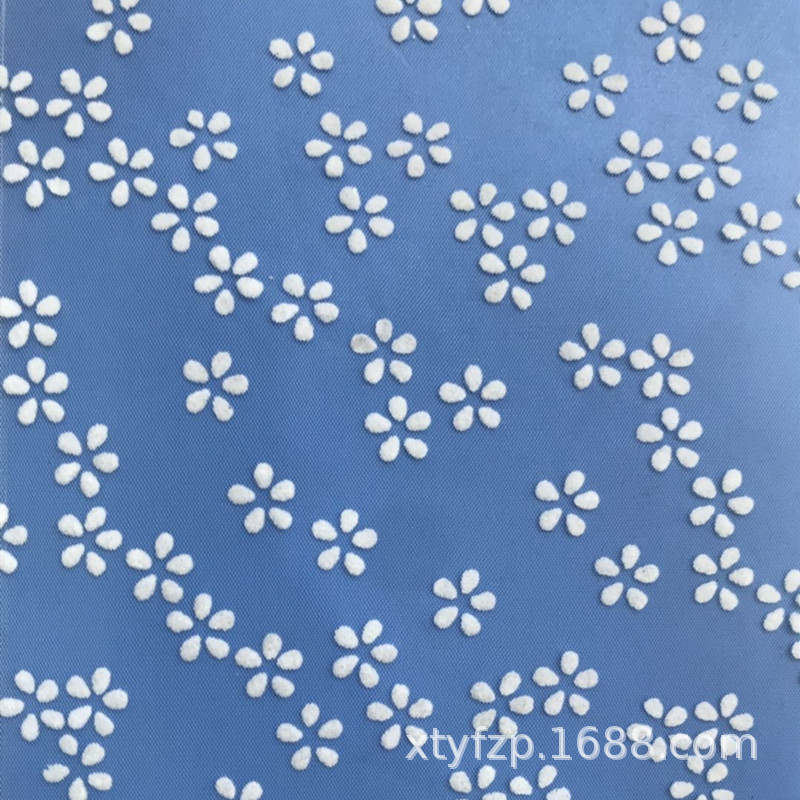 厂家直销 现货36A五月花瓣植绒网纱 全涤六角眼美国网布头纱女装