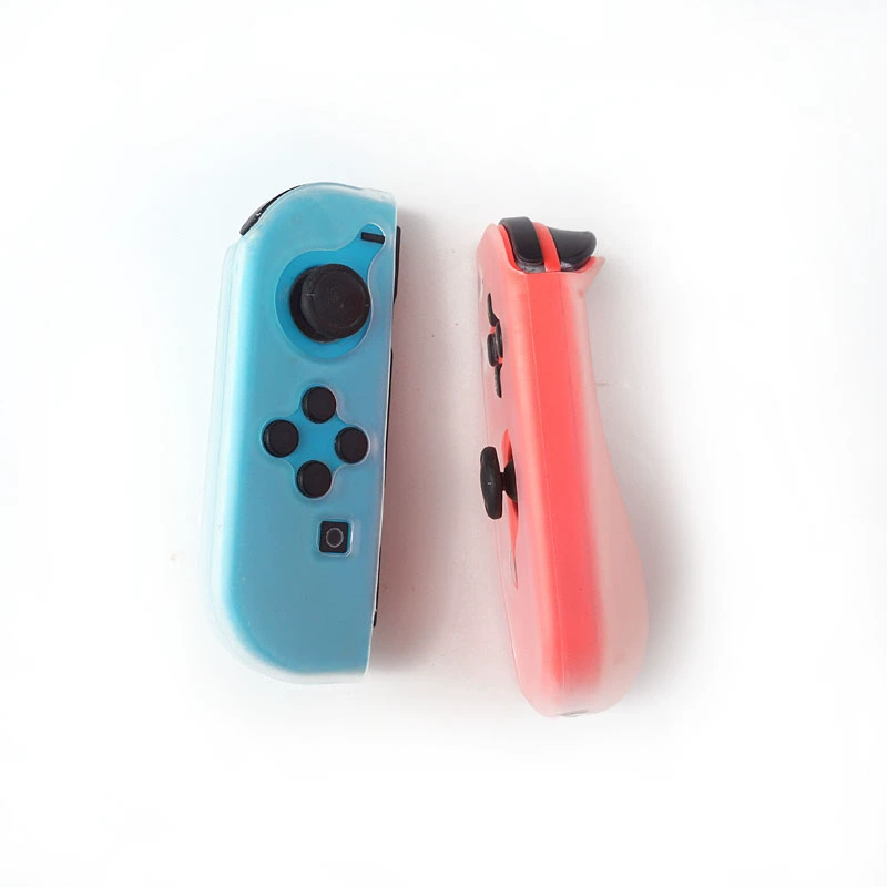 ДОМОНАТ SWITCH геймпад защитный чехол все-в-одном разделенный TPU матовый красный синий геймпад мягкий клей NS силиконовый чехол