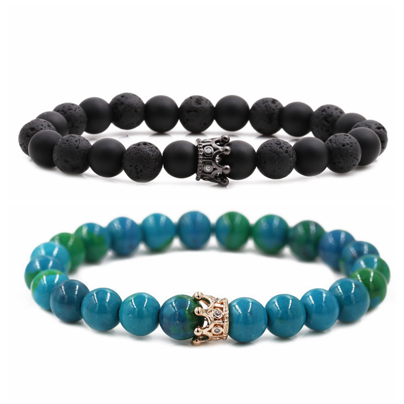 Fashion Copper Crown Unisex Bracelets display picture 4