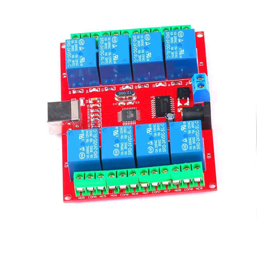 Relay, smart control panel, switch key, laptop, controller, module, 5v, 12v, 24v