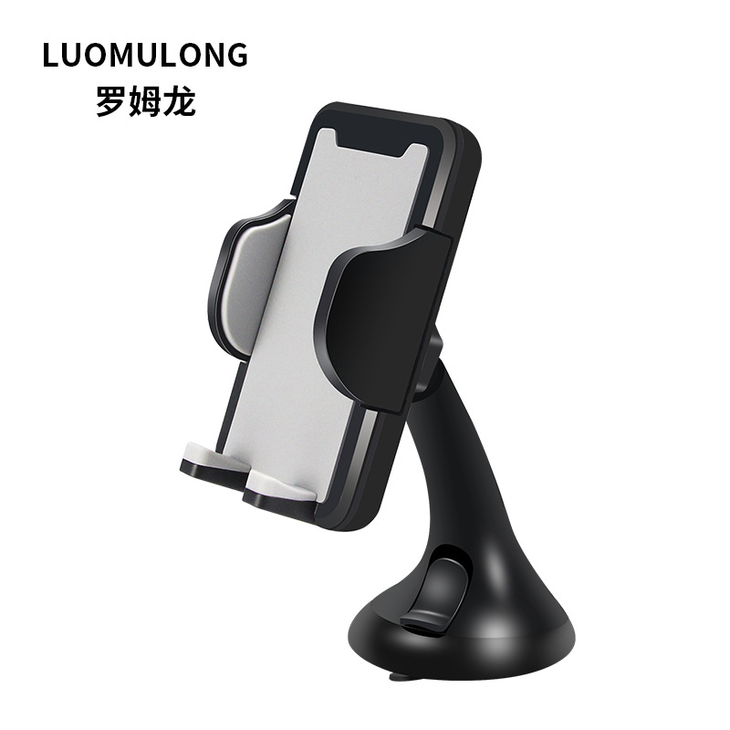 車載吸盤360°旋轉手機支架 儀表台汽車導航擋風玻璃矽膠吸盤支架