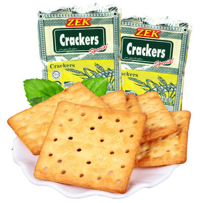 馬來西亞進口zek蘇打餅幹 原味/黃油蘇打餅幹辦公室休閑零食批發