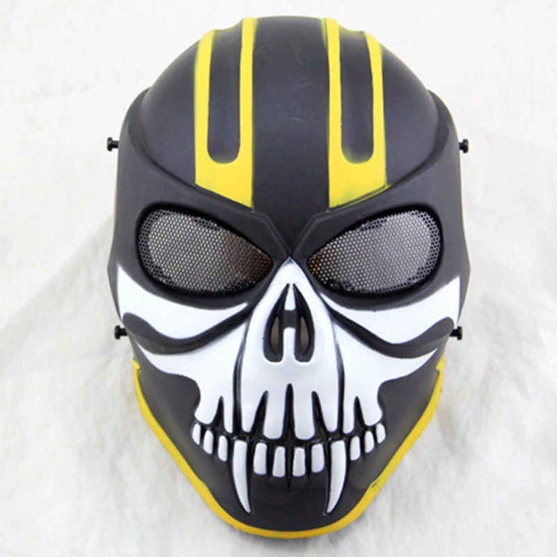 ZJZ02 Тактическая полнолицевая маска с черепом CS полевая защитная маска Хэллоуин маска для выпускного вечера реквизит для фильма
