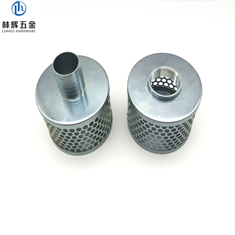 冲孔网过滤筒 折叠网过滤筒 提篮式冲孔过滤筒 提篮过滤器