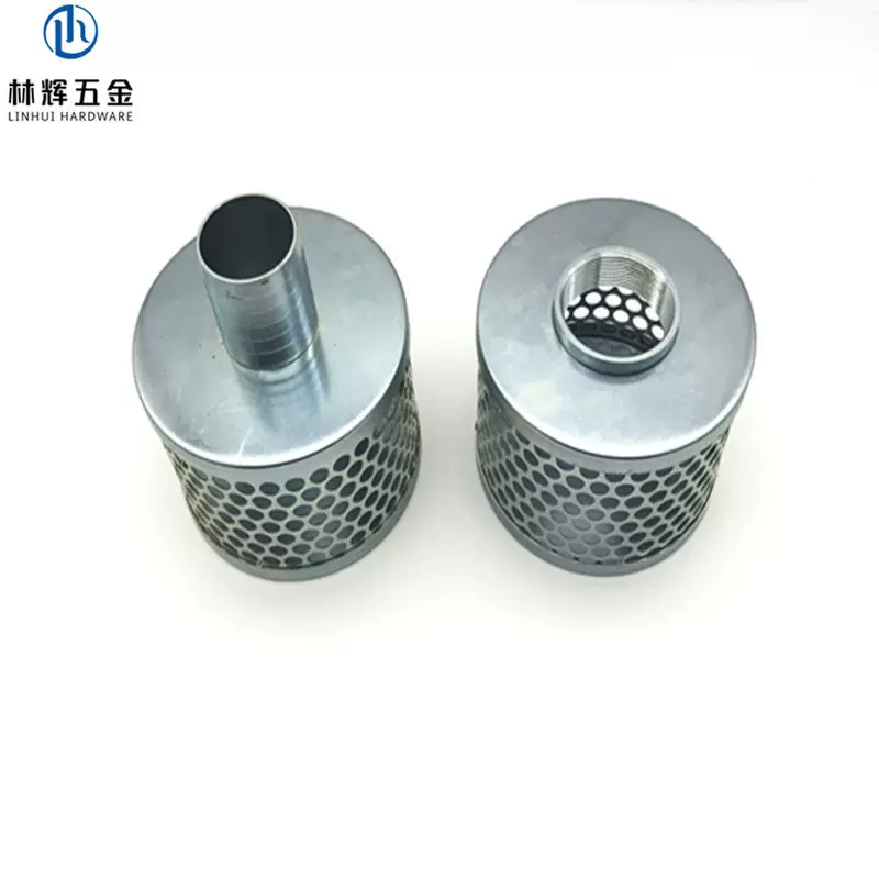 冲孔网过滤筒 折叠网过滤筒 提篮式冲孔过滤筒 提篮过滤器