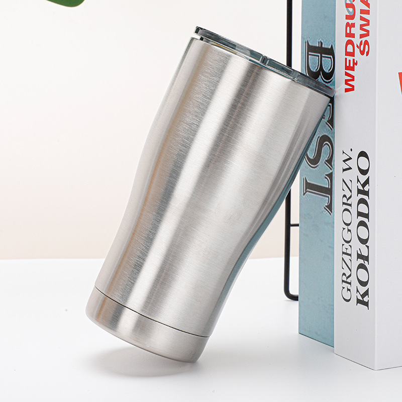 20腰身杯真空冰霸杯內外不鏽鋼保溫杯汽車杯腰身杯咖啡杯定制LOGO