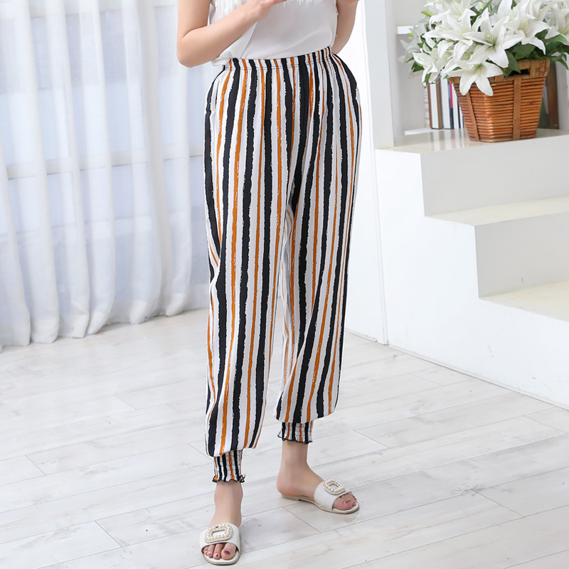 Pantalon léger femme en coton - Ref 3429990 Image 3