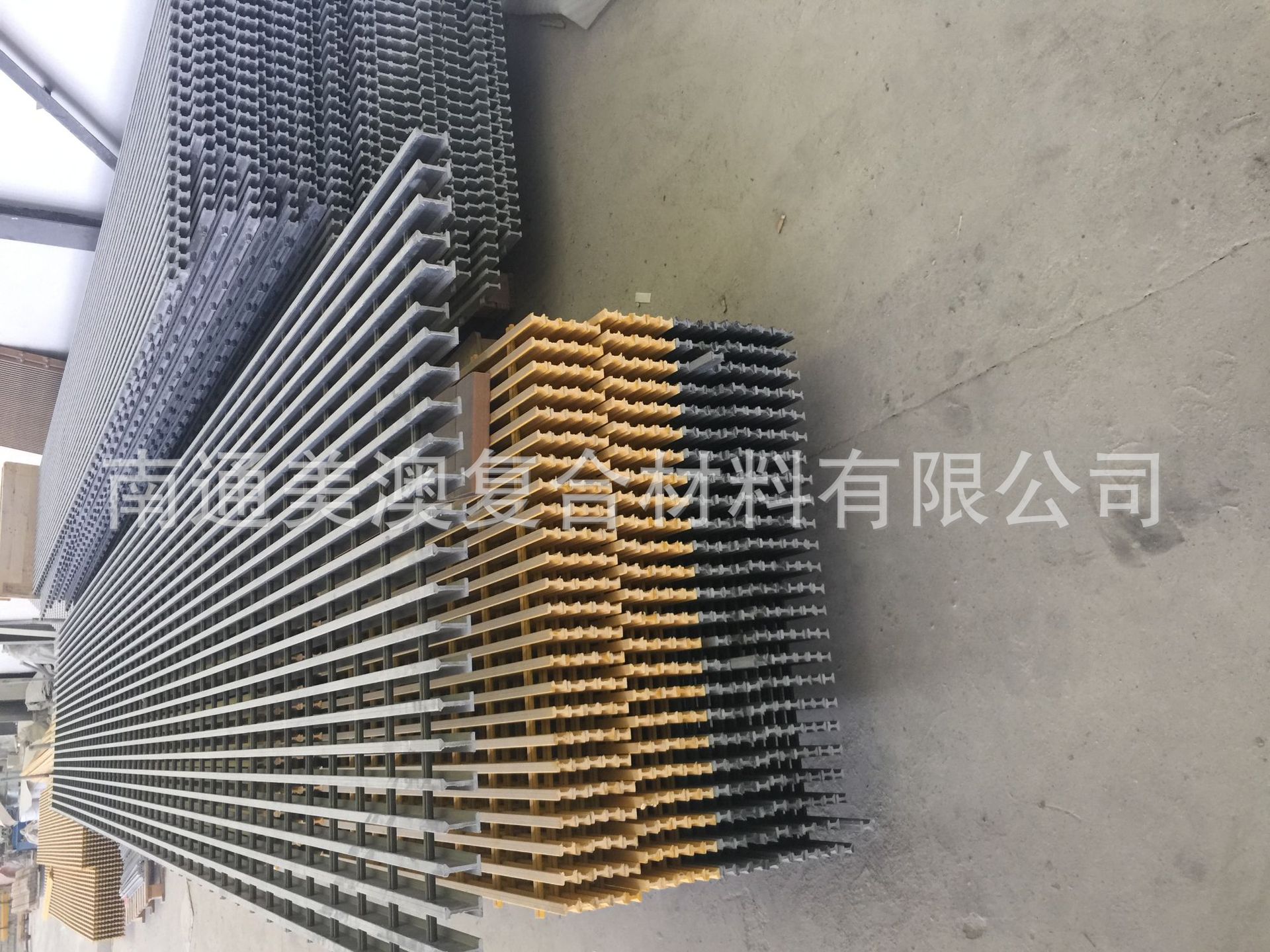 南通工厂玻璃钢拉挤格栅I型T型pultruded gratingsI4012三芯销玻